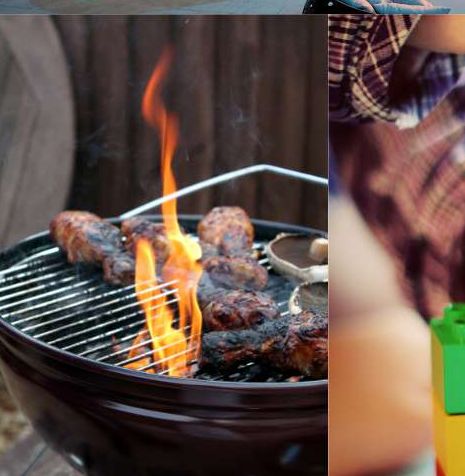 BBQ area
